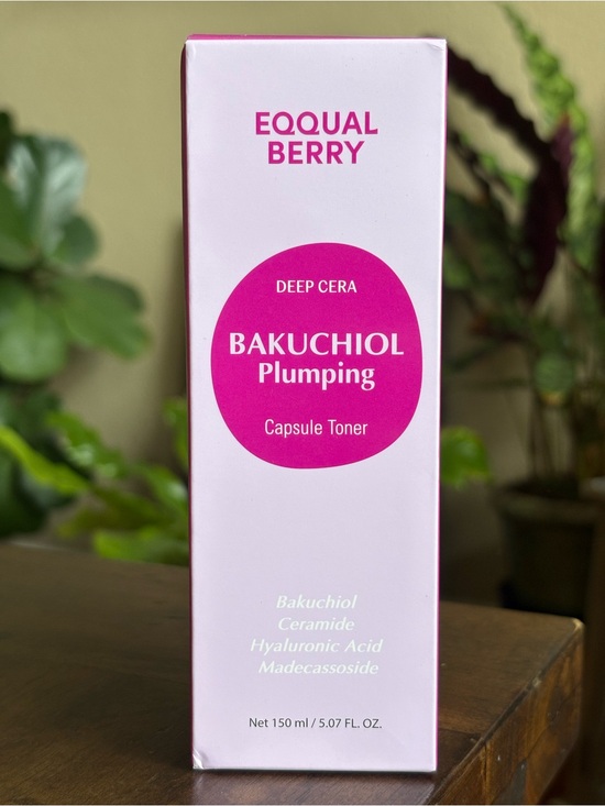 EQQUALBERRY Other - New in Box! EQQUALBERRY - Bakuchiol Plumping Capsule Toner